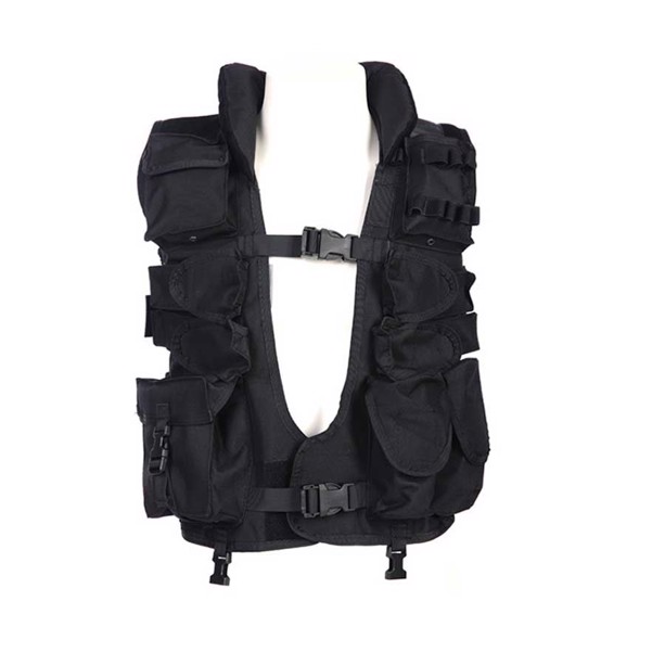 Tactical vest med krave