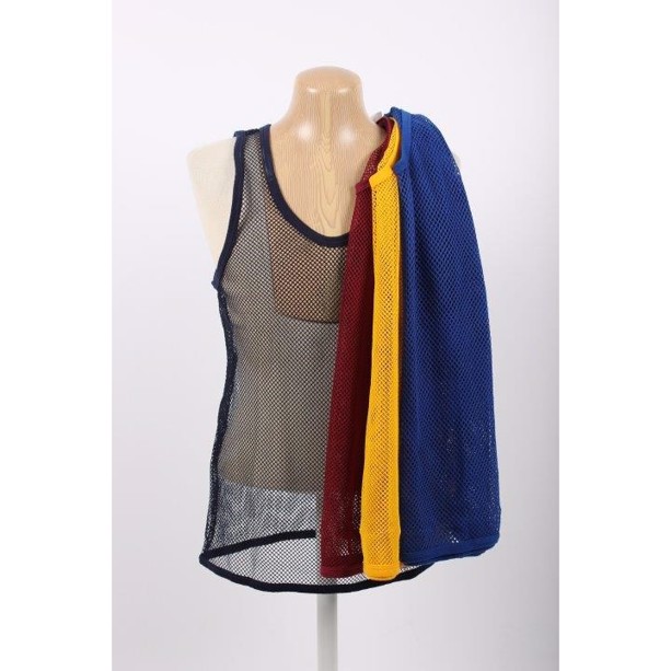 Tank Top i netstof, bordeaux_417.dk