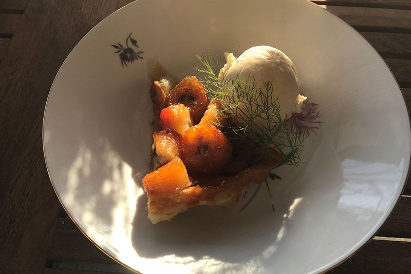 Opskrift: Tarte Tartin med banan