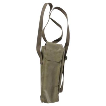 Taske fra dansk militær grøn gummieret nylon