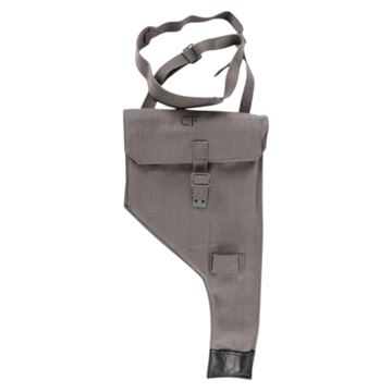 Taske i pistolfacon fra Civilforsvaret