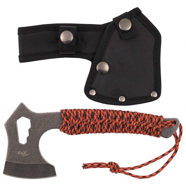 Tomahawk Redrope stonewashed økse med rebhåndtag, 21 cm