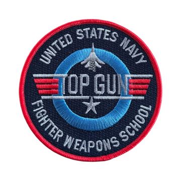 Top Gun US Navy, Fighter Weapons School, Velcro Patch