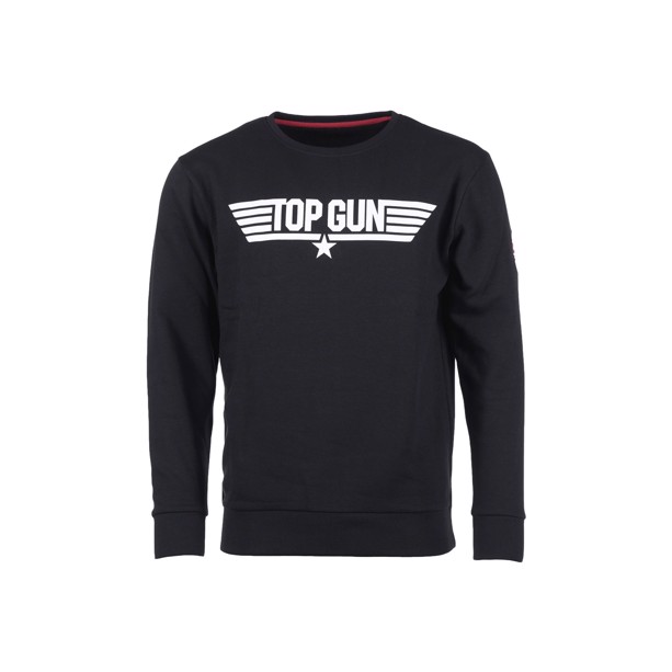 Top Gun Sweatshirt i farven sort