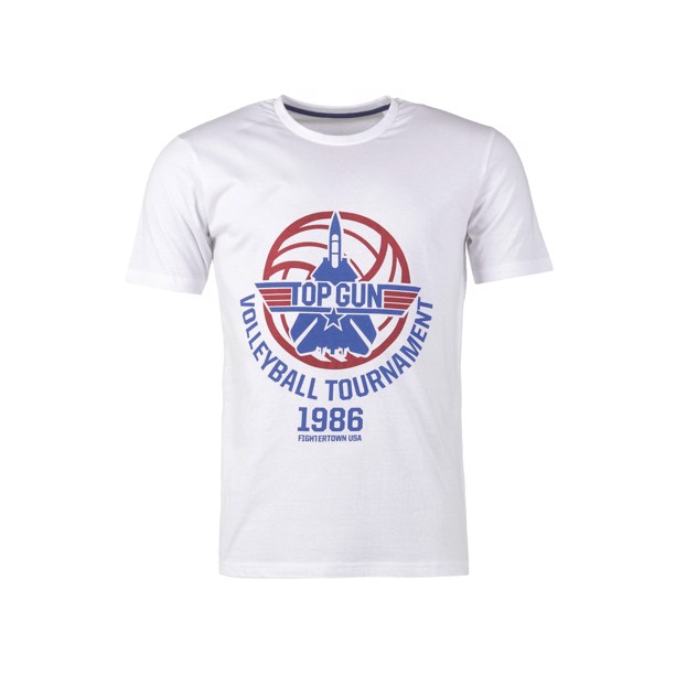Top Gun T-shirt i farven hvid