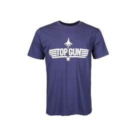 Top Gun T-shirt i farven navy blå
