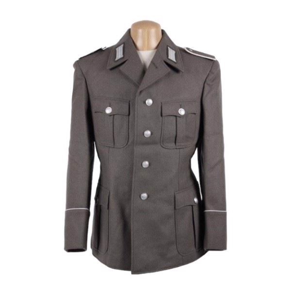 Uniformsjakke, NVA , soldat, LASK grå uld