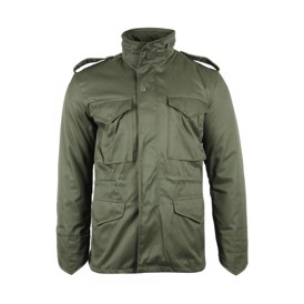 Militærjakke, US M/65 import, grøn