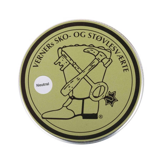 Verners sko- og støvlesværte neutral i dåse 60 ml