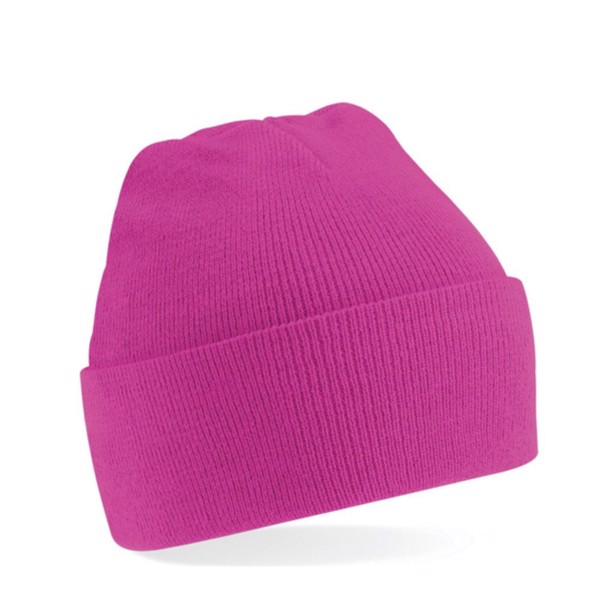 Vinterhue i 2-lags strik til børn, One size, Pink