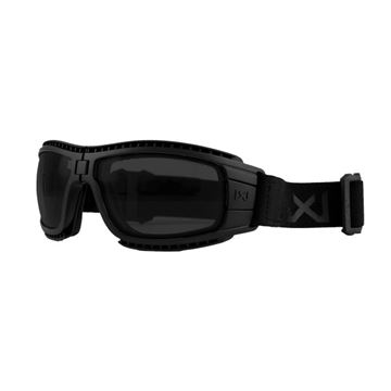 Wiley X Goggles, Grey/Clear Glas, Matte Black Frame