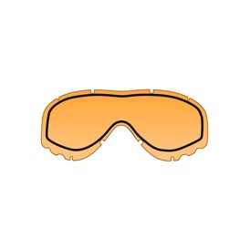 Medfølgende linse i Rust til Wiley X Spear Dual beskyttelsesbrille