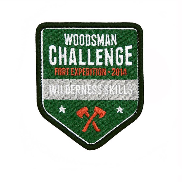 Woodsman Challange Patch