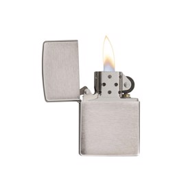 Klassisk børstet lighter fra Zippo