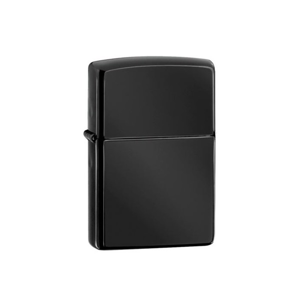 Zippo Ebony Lighter Højglans