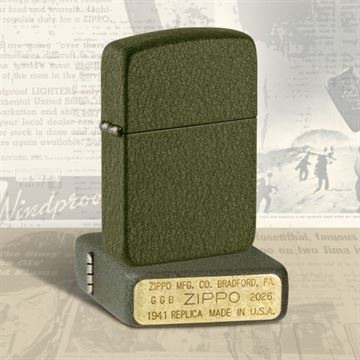 Zippo Founders Day Lighter 2026, Limitied Edition set i miljø