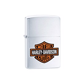 Zippo lighter Harley-Davidson, Krom