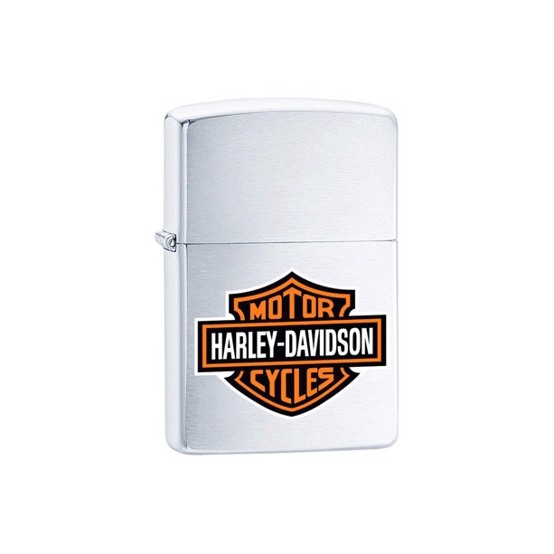 Zippo lighter Harley-Davidson, Krom