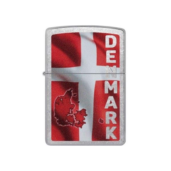 Zippo Lighter med det danske flag