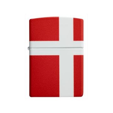 Zippo Lighter med Dannebrog