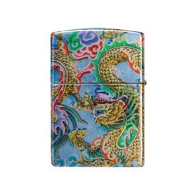 Zippo Lighter Dragon Design