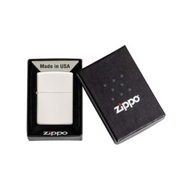 Zippo Lighter med selvlysende effekt set i gaveæske