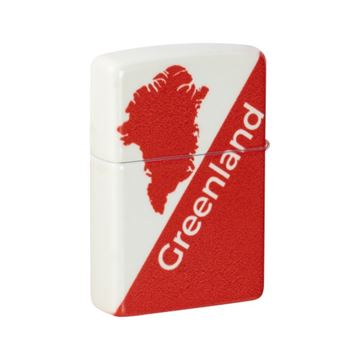 Zippo Lighter, Grønland set fra bagside