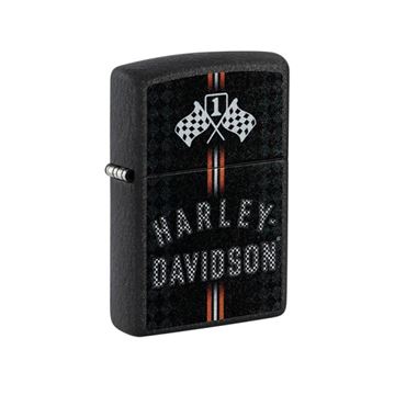 Zippo Lighter Harley Davidson set i vinkel