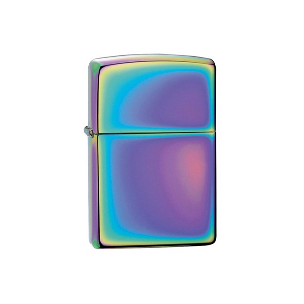 Zippo multi color lighter i krom