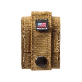 Zippo Lighter Tactical Pouch med Molle i farven Coyote set bagfra
