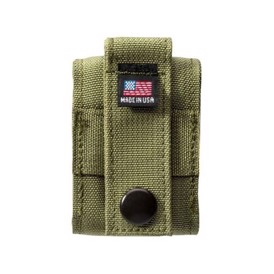 Zippo Lighter Tactical Pouch med Molle i farven OD Green set bagfra