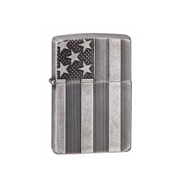 Zippo lighter US Flag Armor case