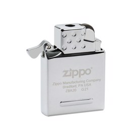 Zippo Yellow Flame butangas indsats set i vinkel